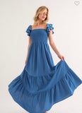 Melody blue maxi dress