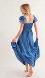 Melody blue maxi dress