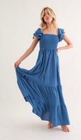 Melody blue maxi dress