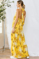 Aubrey mustard dress